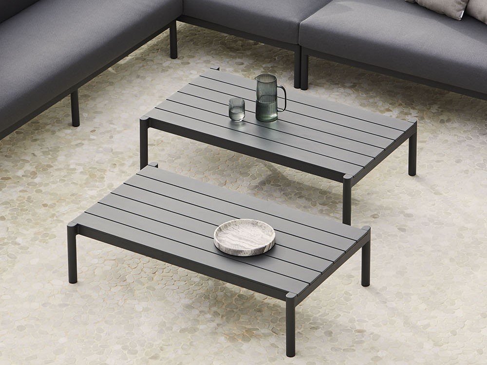 Mesa de centro de aluminio y compacto para salón exterior Origin de Point - 2