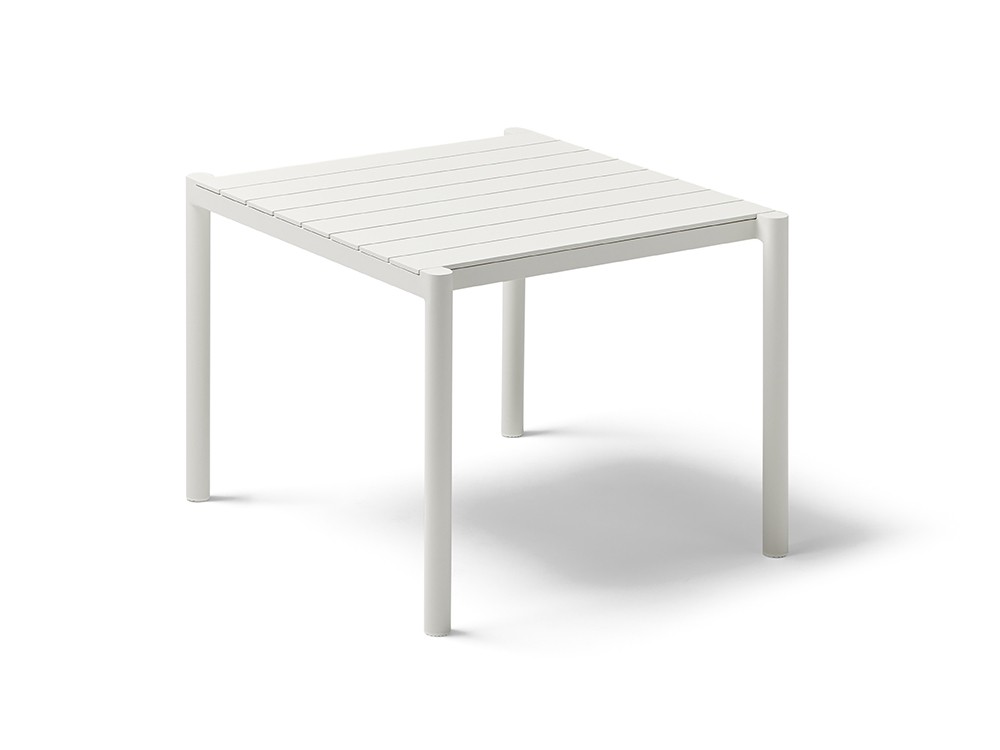 Mesa cuadrada de aluminio, hpl o porcelánico para comedor exterior Origin de Point - 3