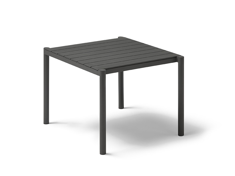 Mesa cuadrada de aluminio, hpl o porcelánico para comedor exterior Origin de Point - 4