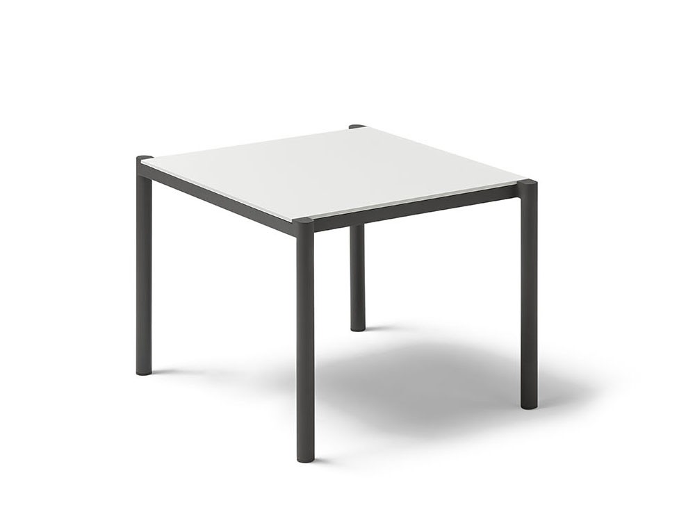 Mesa cuadrada de aluminio, hpl o porcelánico para comedor exterior Origin de Point - 8