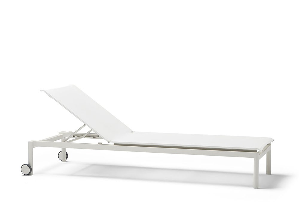 Tumbona de aluminio y batyline Origin de Point - 5