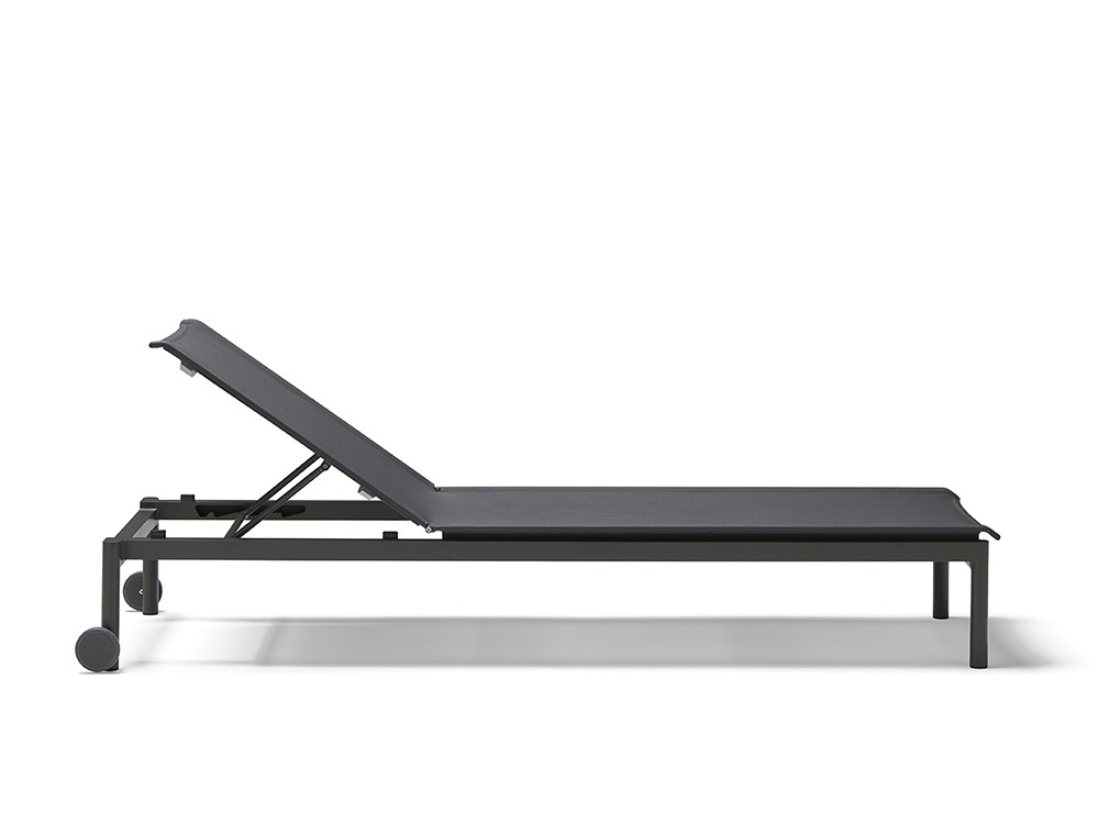 Tumbona de aluminio y batyline Origin de Point - 6