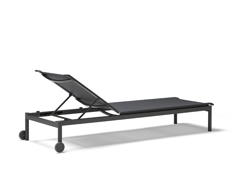 Tumbona de aluminio y batyline Origin de Point - 7