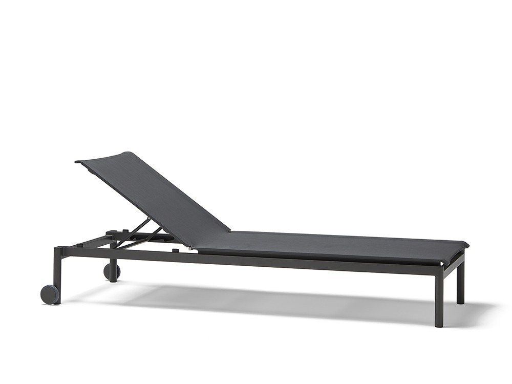 Tumbona de aluminio y batyline Origin de Point - 8