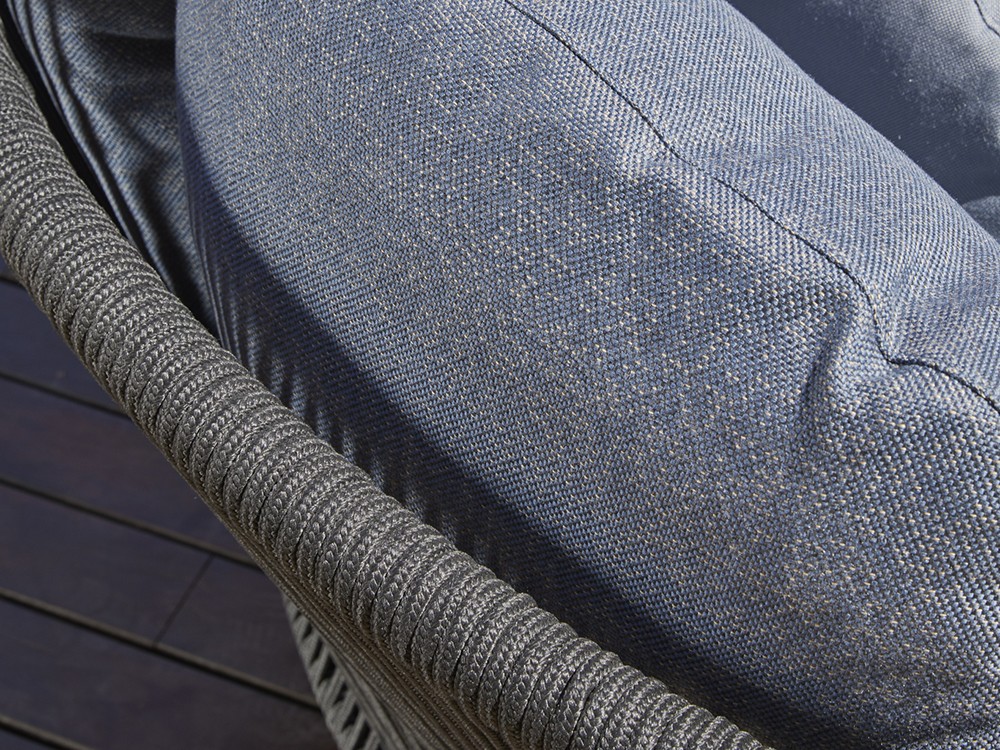 Daybed para jardín de aluminio y cuerda trenzada Weave de Point - 21