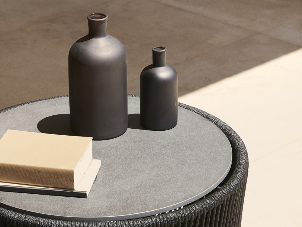 Mesa de centro de cuerda trenzada Weave Point Point - 34