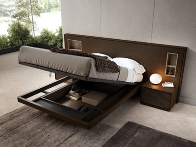 Dormitorio en chapa natural con cama con arcón Ideas Dreams 815 A. Brito - 2