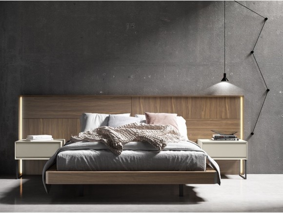 Dormitorio chapa natural con luz led Dreams 819 A. Brito - 1