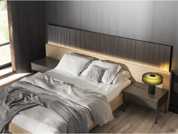 Dormitorio chapa natural con luz led Dreams 821 A. Brito - 1