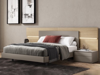 Dormitorio chapa natural con luz led Ideas Dreams 825 A. Brito - 1
