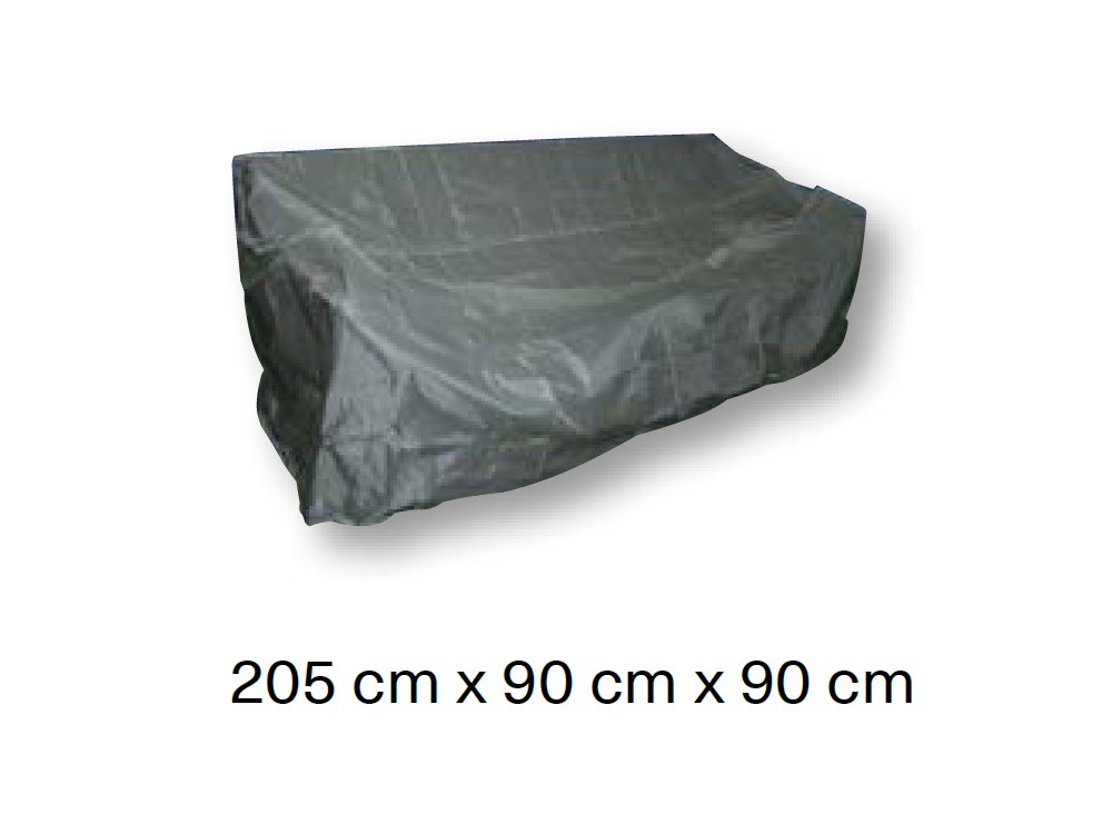 Sofá de aluminio taupe para salón exterior Chipre de Arkimueble - 5