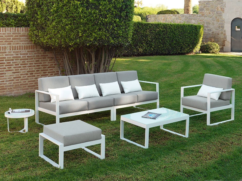 Sillón para salón exterior de aluminio Nerja Arkimueble - 5