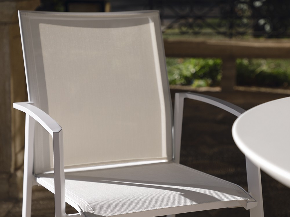 Silla para comedor exterior de aluminio Gandía Arkimueble - 2