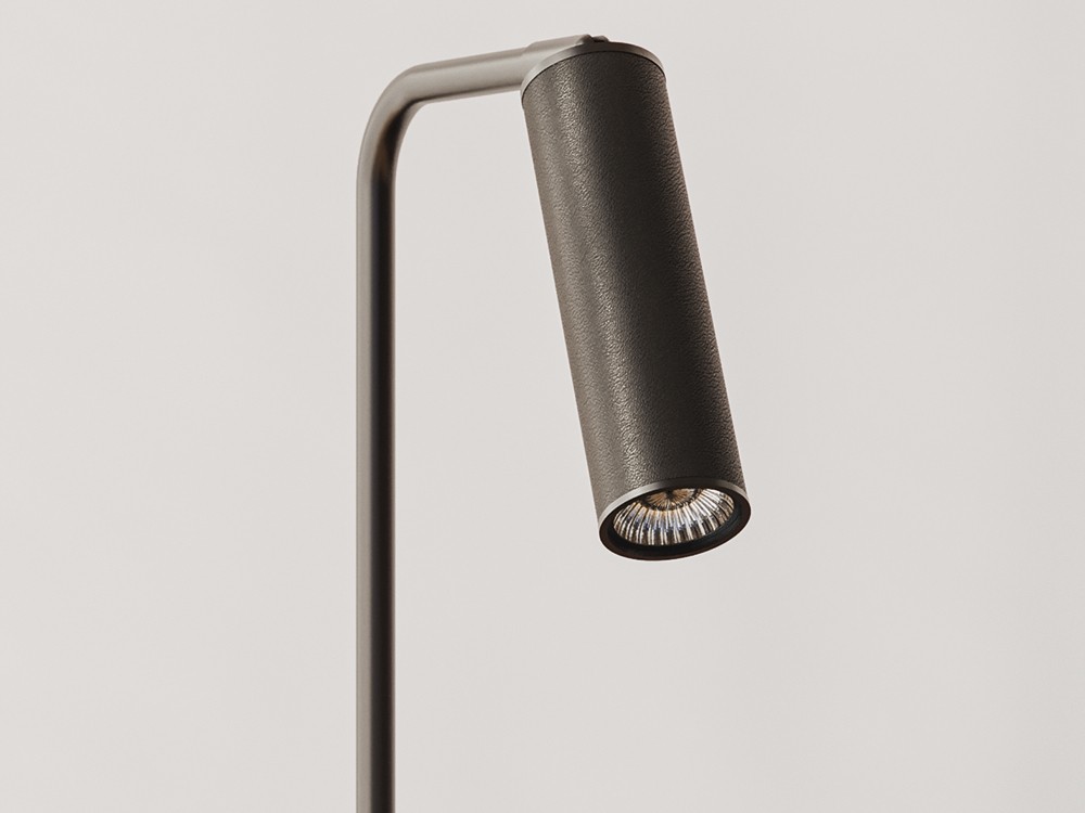 Lámpara de sobremesa con pantalla orientable Tura de Aromas - 5