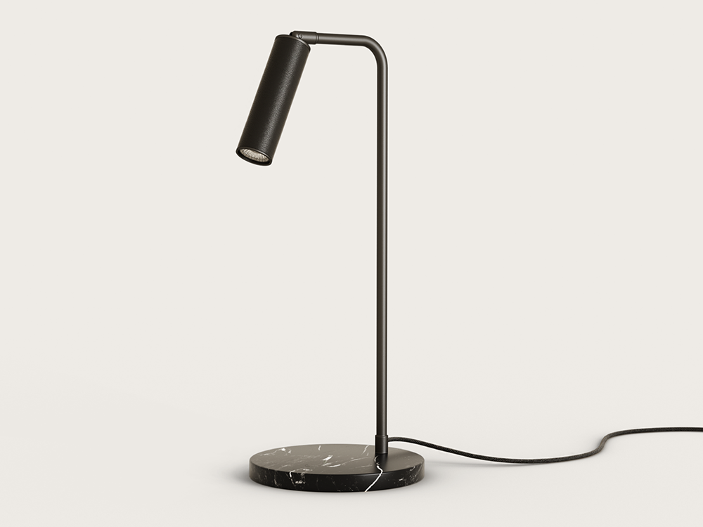 Lámpara de sobremesa con pantalla orientable Tura de Aromas - 2