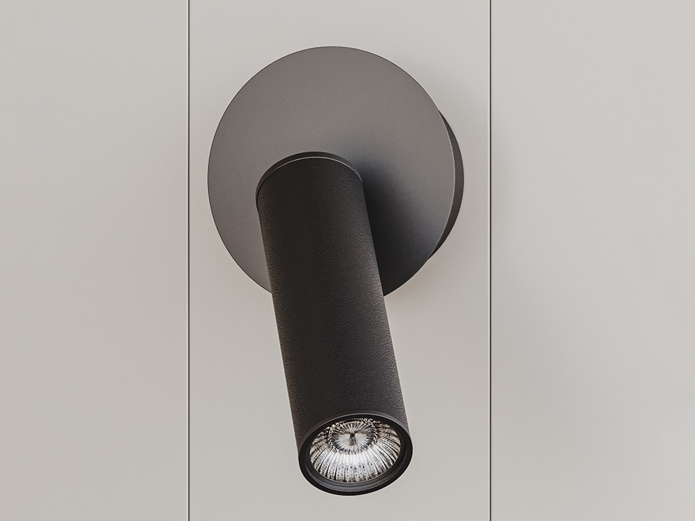 Aplique con pantalla en piel Tura de Aromas - 2