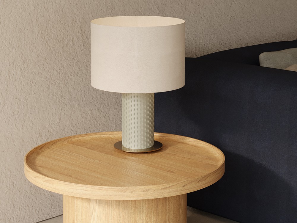 Pie de lámpara de sobremesa Dab Gold de Aromas - 2