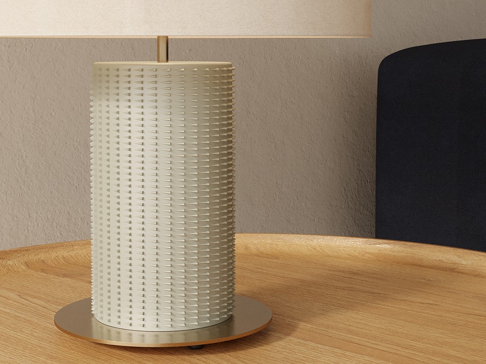 Pie de lámpara de sobremesa Dab Gold de Aromas - 10