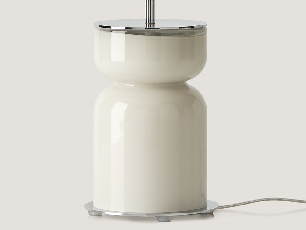 Pie de lámpara Got Cromo de Aromas del campo