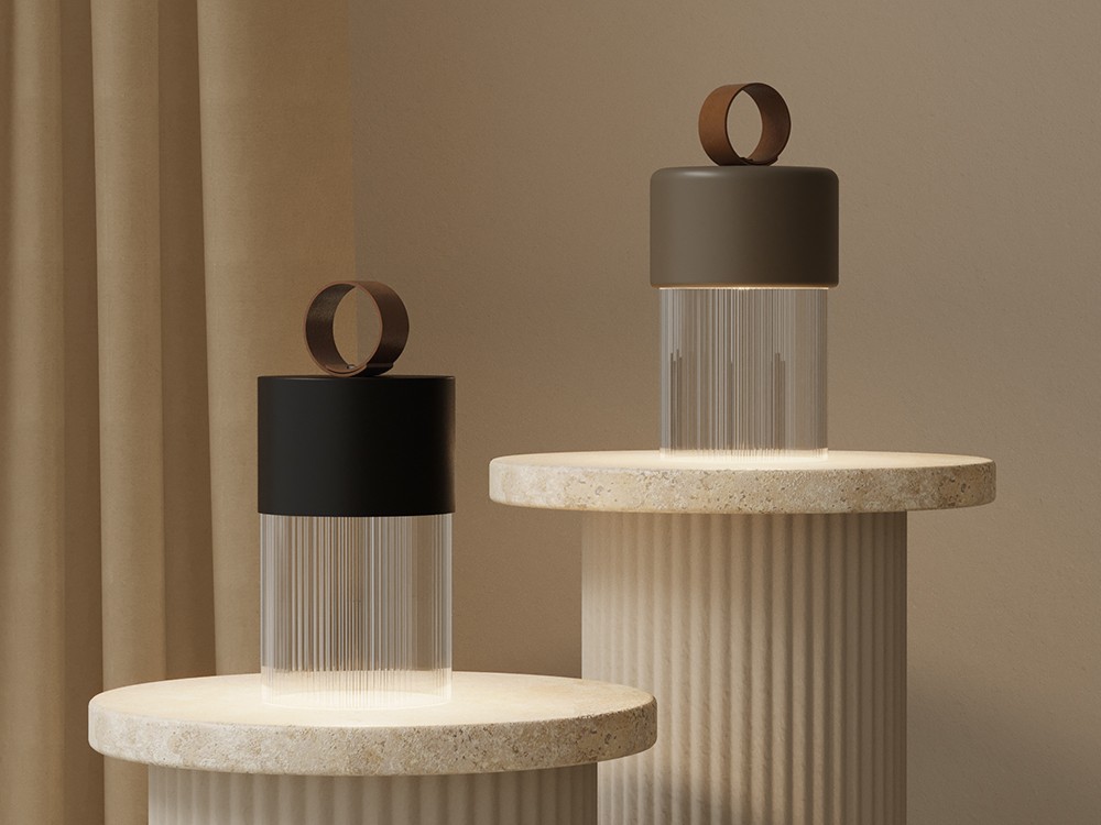 Lámpara portátil de sobremesa Bora cerámica de Aromas - 11