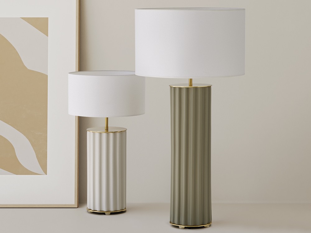 Pie de lámpara de sobremesa Onica Gold Aromas del Campo