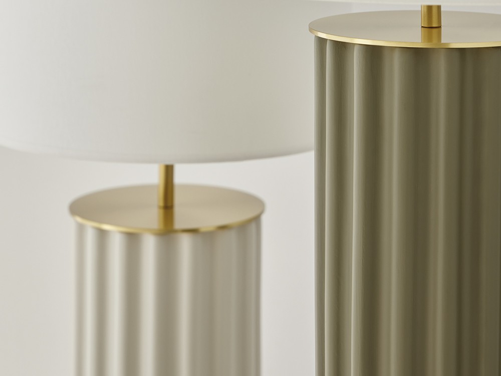 Pie de lámpara de sobremesa Onica Gold Aromas del Campo