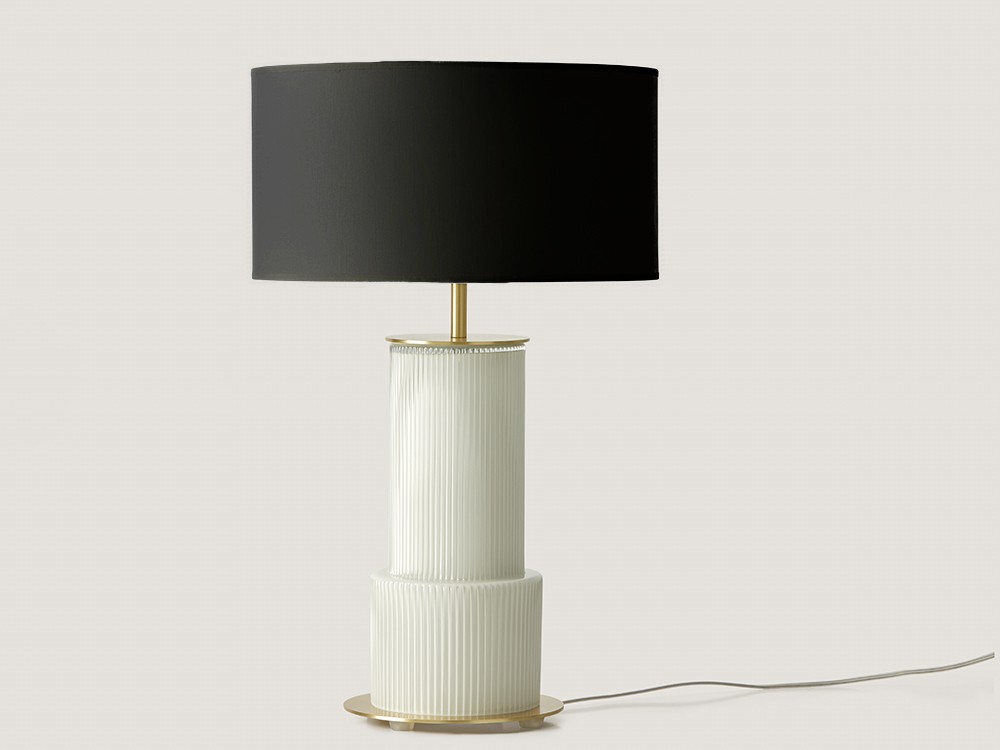 Pie de lámpara de sobremesa Atina Gold Aromas del Campo - 2