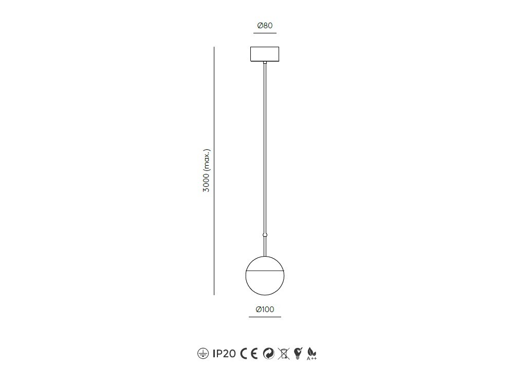 Lámpara de techo Dora de Aromas del campo - 4