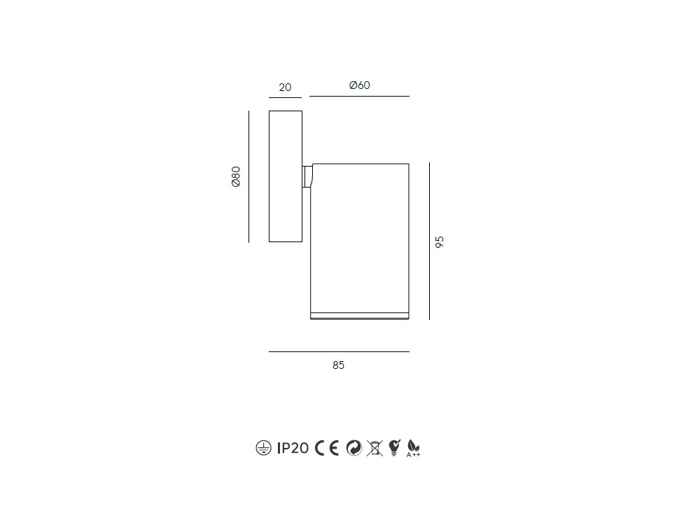 Foco de techo Noon de Aromas del campo - 3