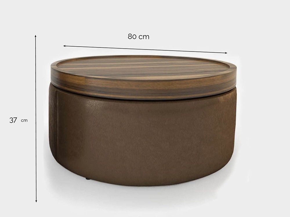 Mesa auxiliar tapizada Isen Beltá & Frajumar