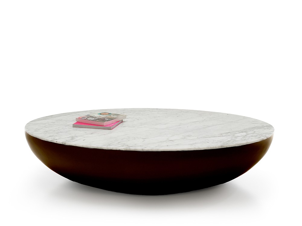 Mesa de centro con sobre de mármol Luna Beltá & Frajumar - 3