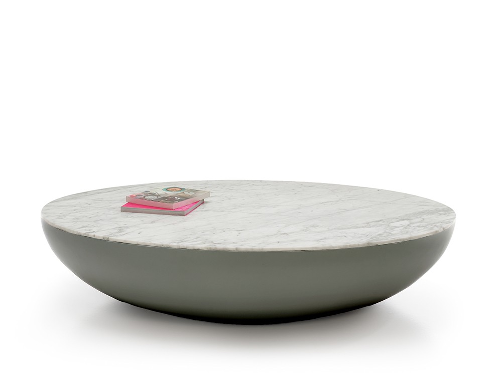 Mesa de centro con sobre de mármol Luna Beltá & Frajumar - 7