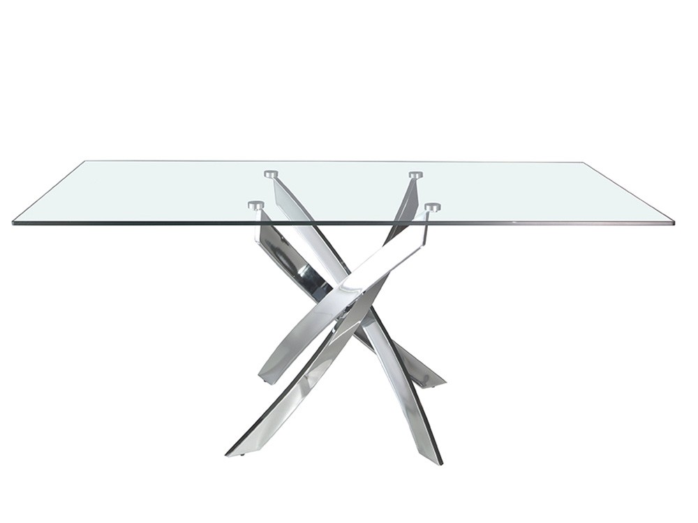 Mesa de comedor de cristal Ángel Cerdá 1061 5