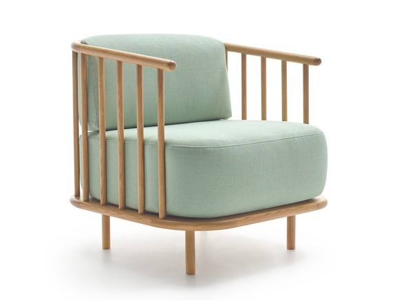 Butaca Cage de Frajumar: un refugio inspirado en la naturaleza. Diseño que envuelve y protege, ideal para el descanso.