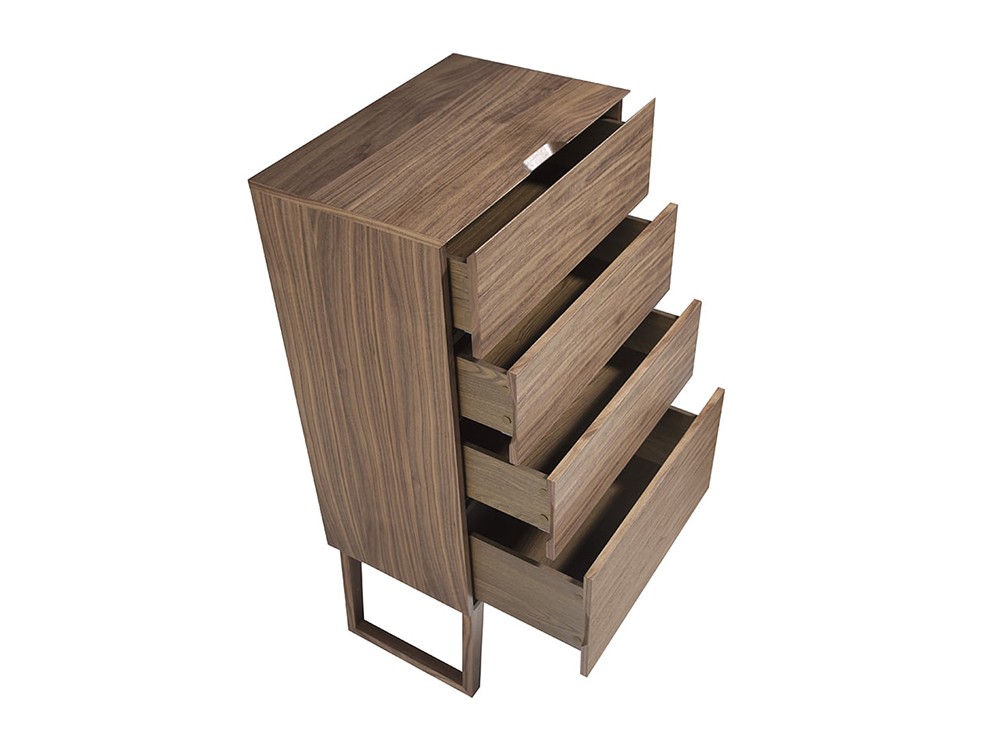 Cajonera de madera chapada en nogal Ángel Cerdá 7024 Ángel Cerdá - 5