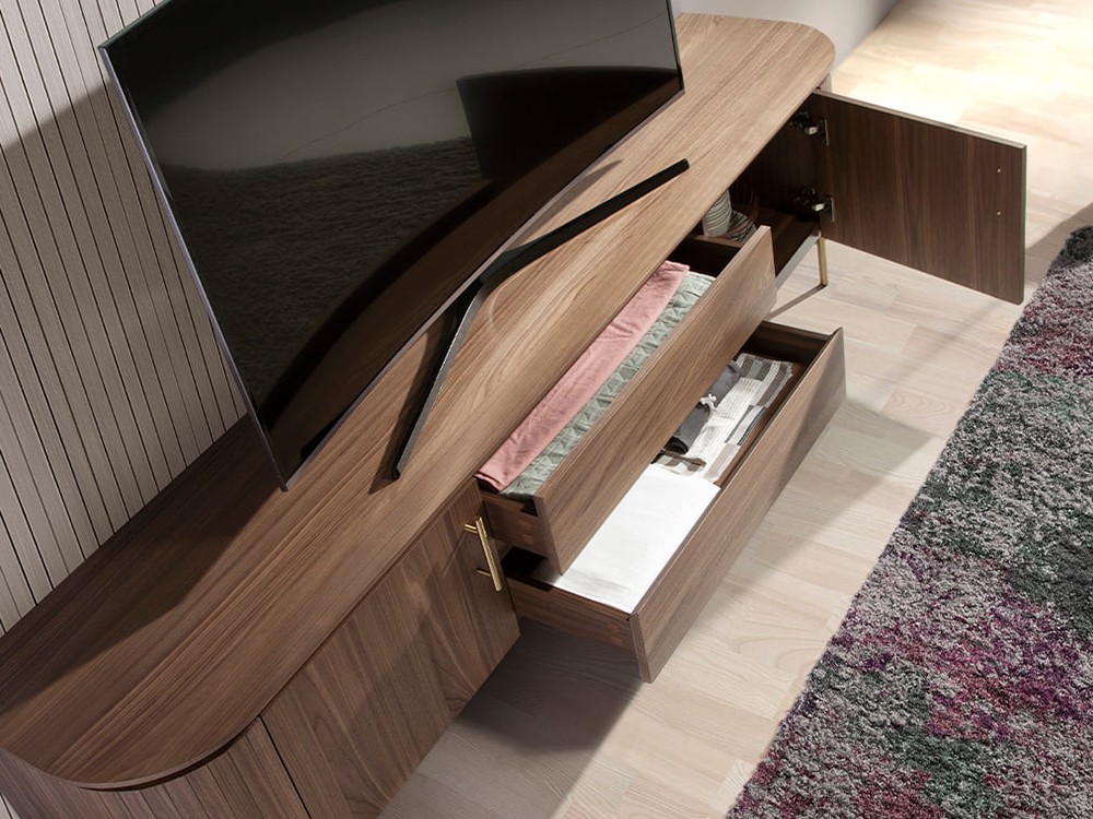 Mueble TV nogal 3227 Ángel Cerdá - 9