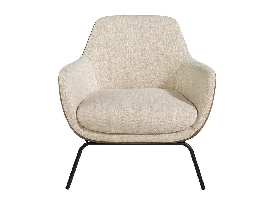 Butaca 5099 tapizada en piel sintética y textil Ángel Cerdá - 5