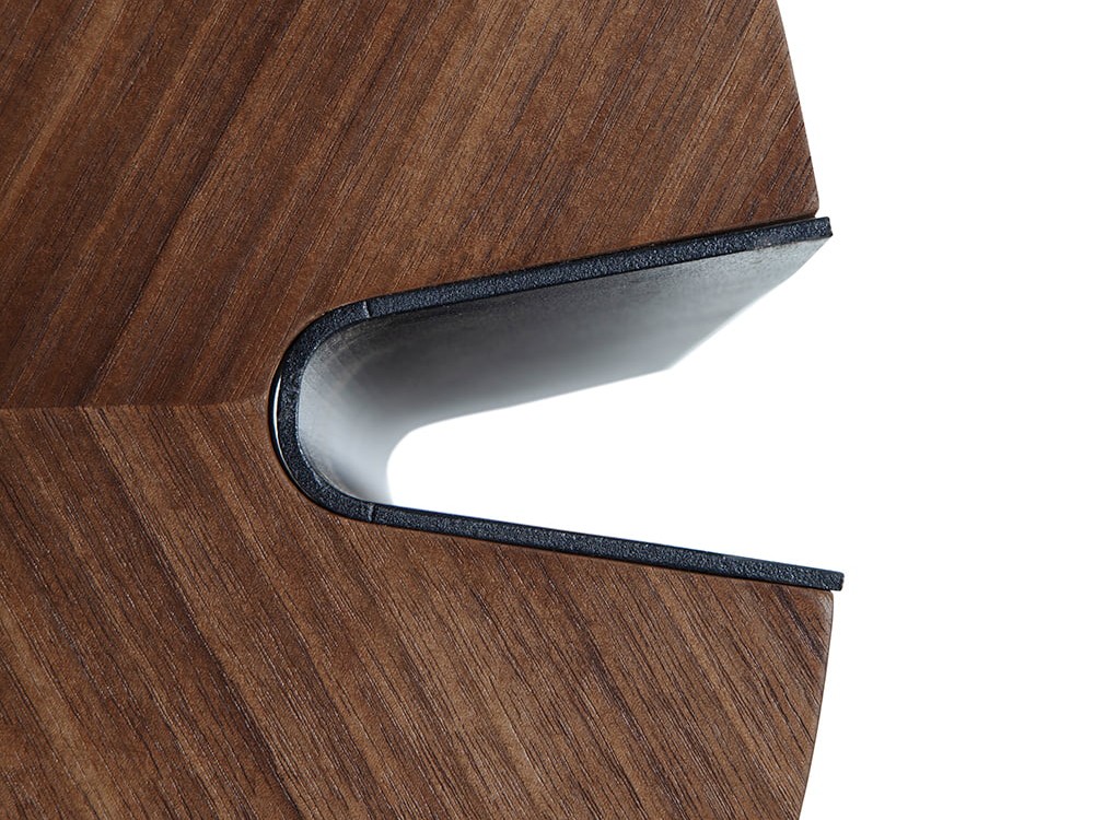 Mesa de centro 2113 con sobre en chapa natural de nogal de Ángel Cerdá - 6