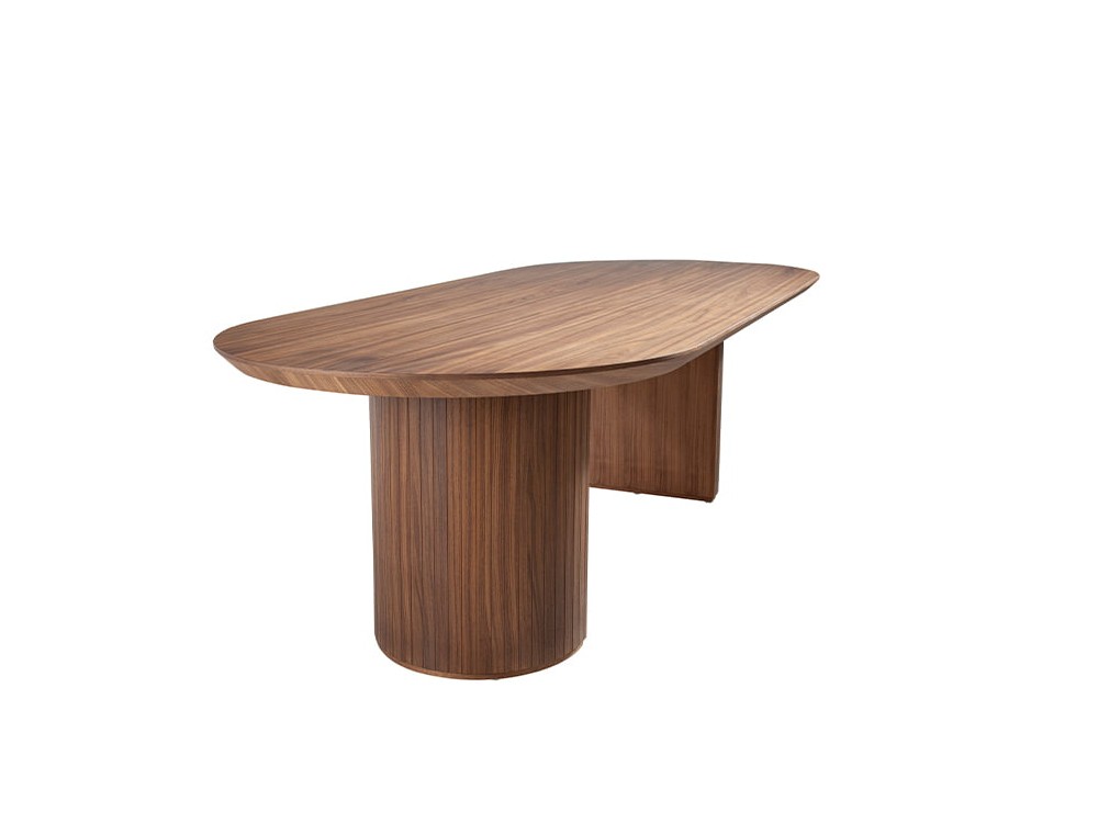 Mesa en chapa natural de nogal 1104 Ángel Cerdá - 3