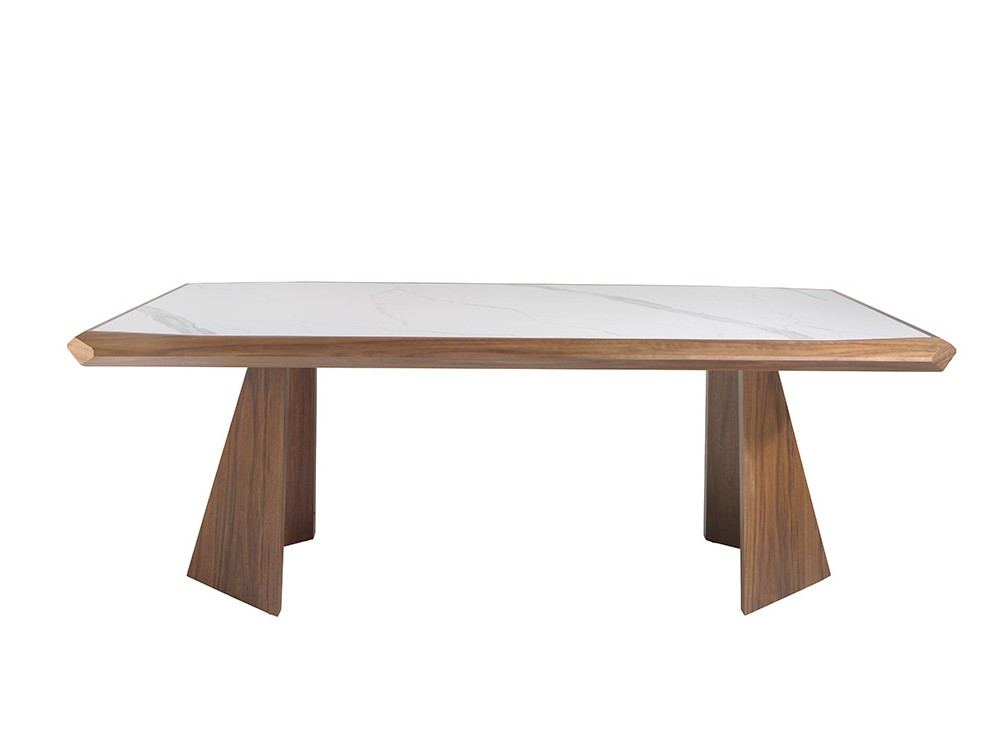 Mesa porcelánico y nogal 1106 Ángel Cerdá - 2