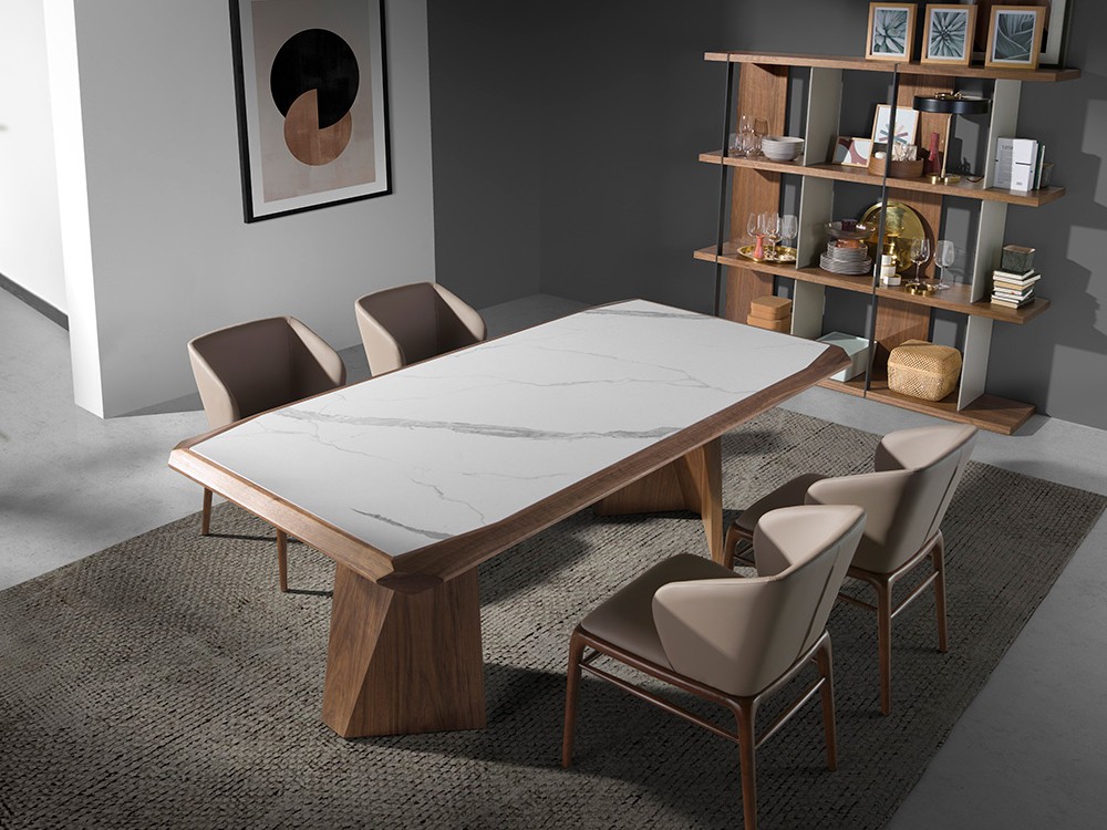 Mesa porcelánico y nogal 1106 Ángel Cerdá - 5