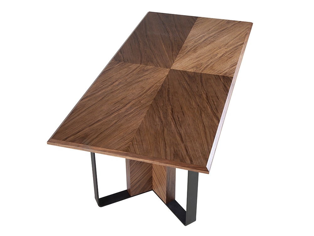 Mesa en chapa natural de nogal 1105 Ángel Cerdá - 3