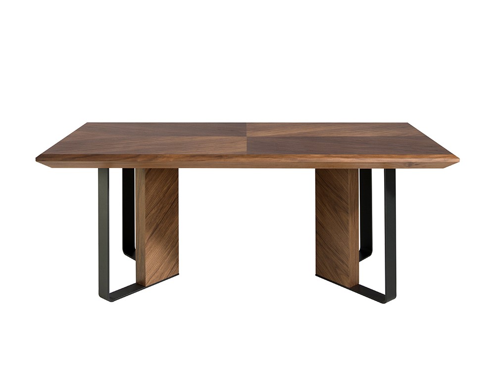 Mesa en chapa natural de nogal 1105 Ángel Cerdá - 4