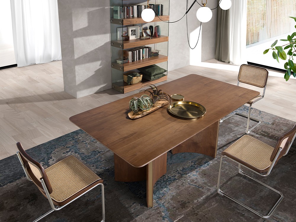 Mesa en chapa natural de nogal 1109 Ángel Cerdá - 6