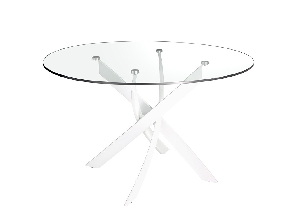Mesa redonda de cristal 1138 Ángel Cerdá - 3