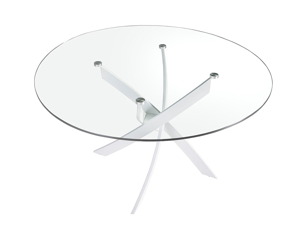 Mesa redonda de cristal 1138 Ángel Cerdá - 4
