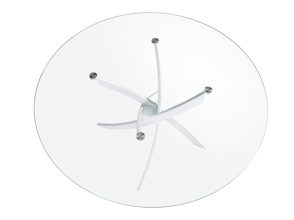 Mesa redonda de cristal 1138 Ángel Cerdá - 5