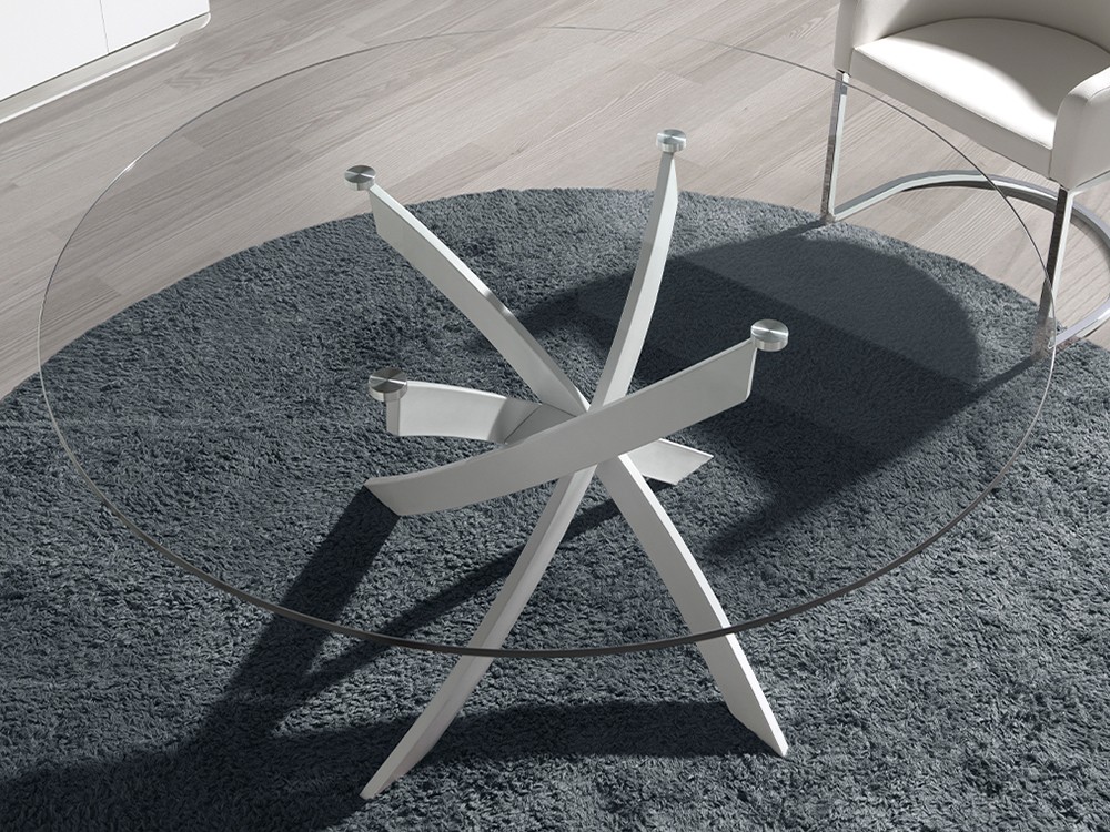 Mesa redonda de cristal 1138 Ángel Cerdá - 7