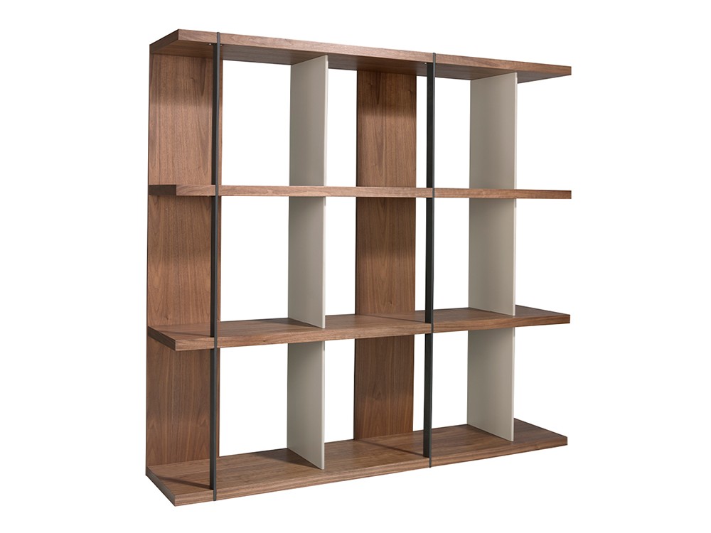 Estantería en chapa natural de nogal 3236 Ángel Cerdá - 2