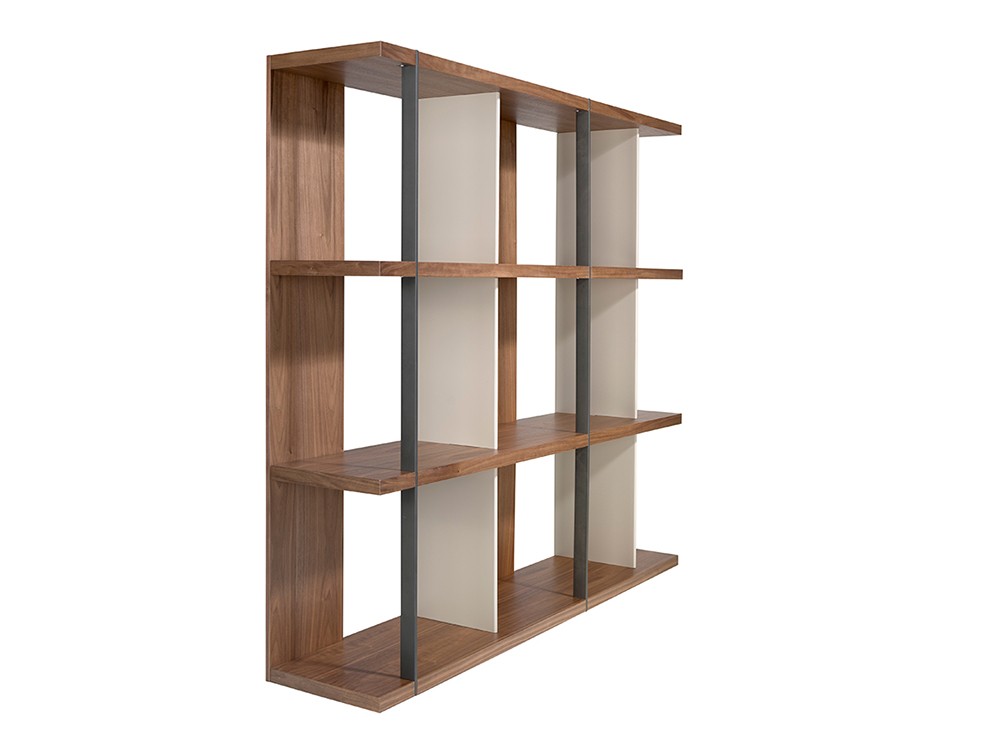 Estantería en chapa natural de nogal 3236 Ángel Cerdá - 3